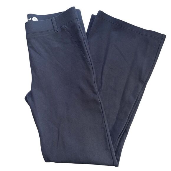 Betabrand Classic Dress Pant Yoga Pant Bootcut blue size small petite - Picture 11 of 11